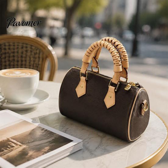 Purse Handle Cover 2Pcs Faux Leather Handbag Cover, Stain Resistant Handbags Protective Sleeve Protector Wrap Sleeve, Universal Tote Bag Accessories