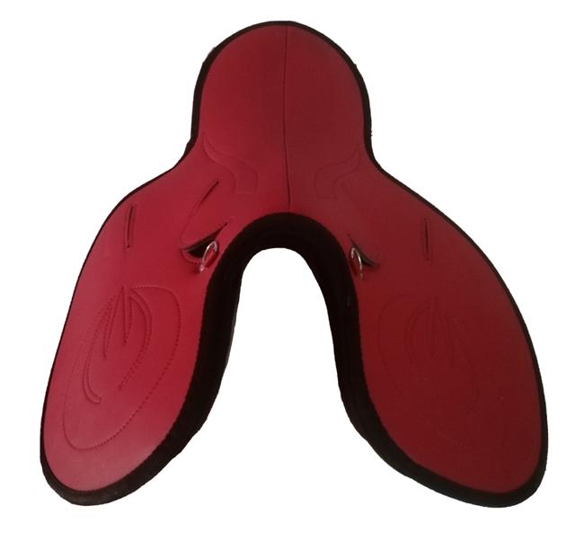 Красивое синтетическое легкое седло для гоночных упражнений со стременем и ремнем