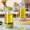 С силиконовой крышкой бутылка-дозатор для масла 700 мл контейнер для хранения масла новый стеклянный маслёнка кухонные инструменты