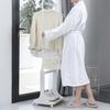 Передвижная стойка для одежды Многофункциональная корзина для белья на колесиках Стойка для одежды с крючками Съемные корзины для белья для спальни прачечной
