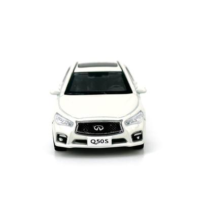 Модель Paudi Infiniti Q50S Mini Car Collection Белый Готовый продукт 1/64