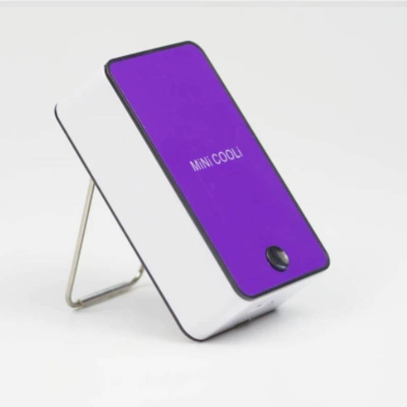 Usb Rechargeable Portable Fan With Quiet Operation And Vertical Oscillation For Travel Use