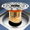 Self-Closing Floor Drain Core Odor Prevention Floor Strainer Cover Shower Drain Filter  Bathroom