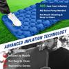 Lightweight Camping Mat with Air Pillow Portable Air Mattress Waterproof Backpacking Sleeping Pad