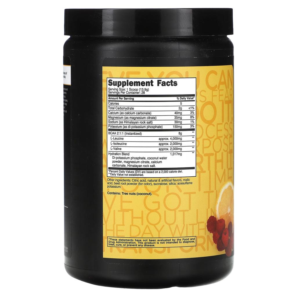 Bcaa, Raspberry Lemonade, 389.2G(13.9Oz)