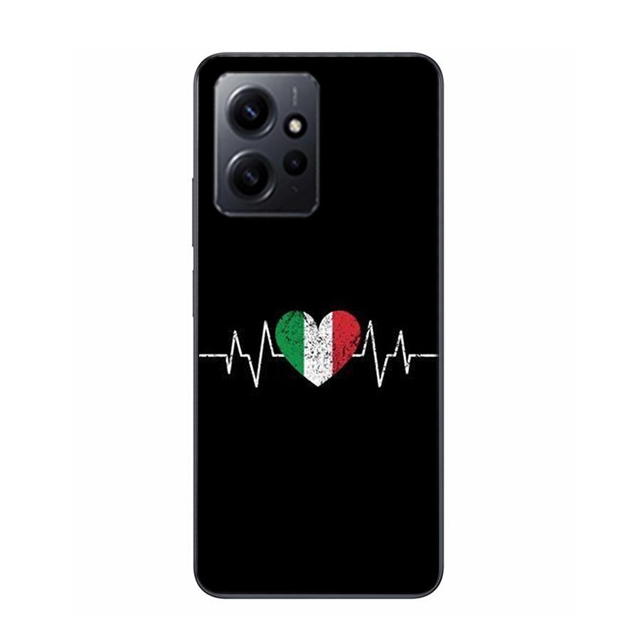 Italy Flag Phone Case For Redmi 12 13C 12C 15C 9 10 10C Note 13 Pro Plus 14 15 Pro 9T 9C 9A TPU Soft Cover Clear Cell Cases Shoc