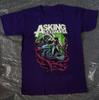 Новая футболка Asking Alexandria - Slime Подарок для фанатов Унисекс S-5XL