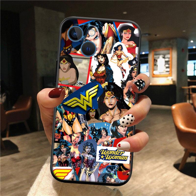 TR35 Wonder Woman New High-End Shell Phone Case for Redmi Note 10 11 12 Pro Max 10S 10C 10T 11A 11S 12S 12C
