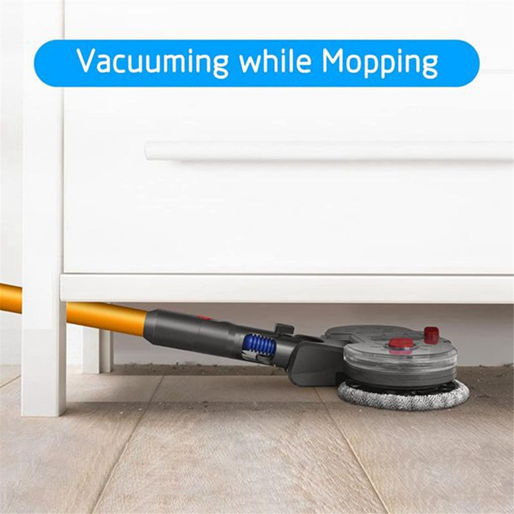 Электрическая насадка для швабры для пылесоса Dyson V10 V12 Slim, со съемным резервуаром для воды и 12 моющимися швабрами