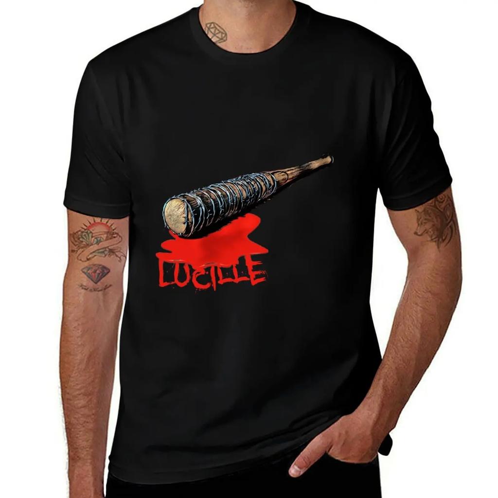 Lucille T-Shirt quick-drying anime figures men clothes