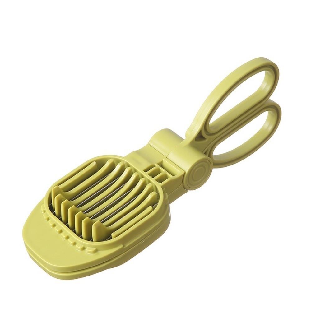 Ergonomic Design Vegetable Fruit Slicer Stainless Steel Kitchen Gadget Egg Slicer