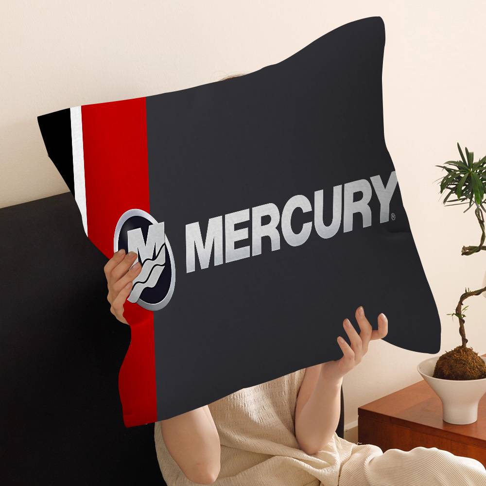 M-Mercurys Racing Pillow Gift Home Office Decoration Pillow Bedroom Sofa Car Cushion Coverpillow Case