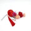 Handmade Japanese Kimono Hair Clips Flower Tassels Hair Stick Jewelry Flower Hair Forks  Girls