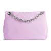 Balenciaga B Logo Metal Accessory Magnetic Flip Closure Nylon Mini Handbag Women handbags Lavender 7929772AA6J5324