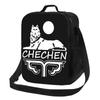 Герб Чечни Утепленные сумки для обеда на открытом воздухе для пикника Чечня Многоразовый охладитель Термальный бенто-бокс для женщин и детей