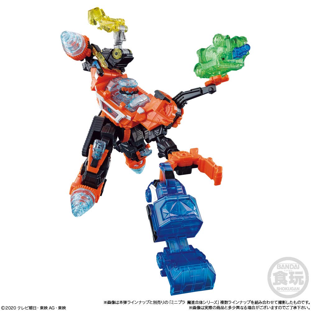 Minipla Mashin Gattai Series 04 Candy and Sweets Sentai (10 Pieces) (Mashin Kiramager)