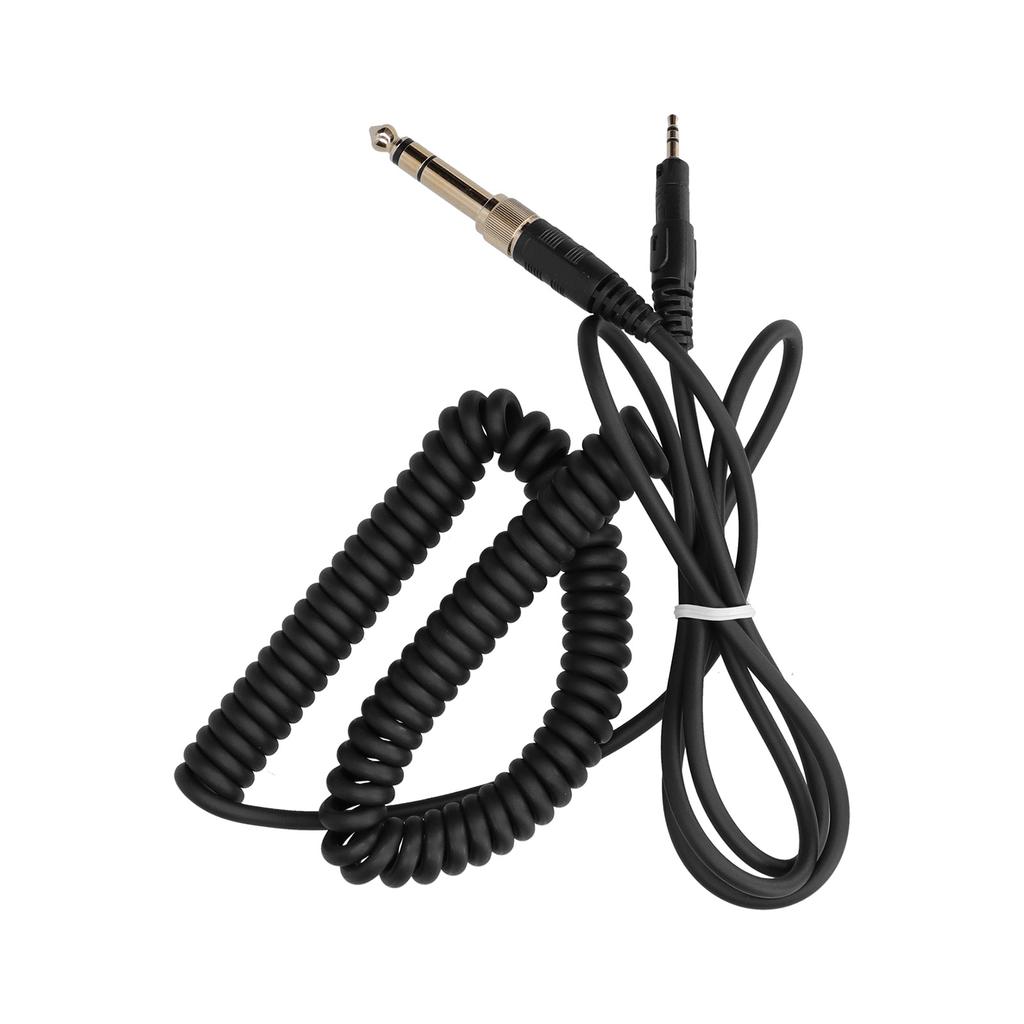 Stretchable Spring Headphone Audio Cord Replacement for ATHM50X M40X