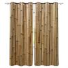 Chinese Chic Bamboo Oriental Nature Wood Window Curtains for KidsBedroom Living Room Bathroom Kicthen Door Hall Cupboard 2pieces