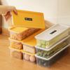 Noodle Storage Box Microwavable Airtight Lid Rectangle Spaghetti Macaroni Cereal Fruit Vegetable Refrigerator Food Container