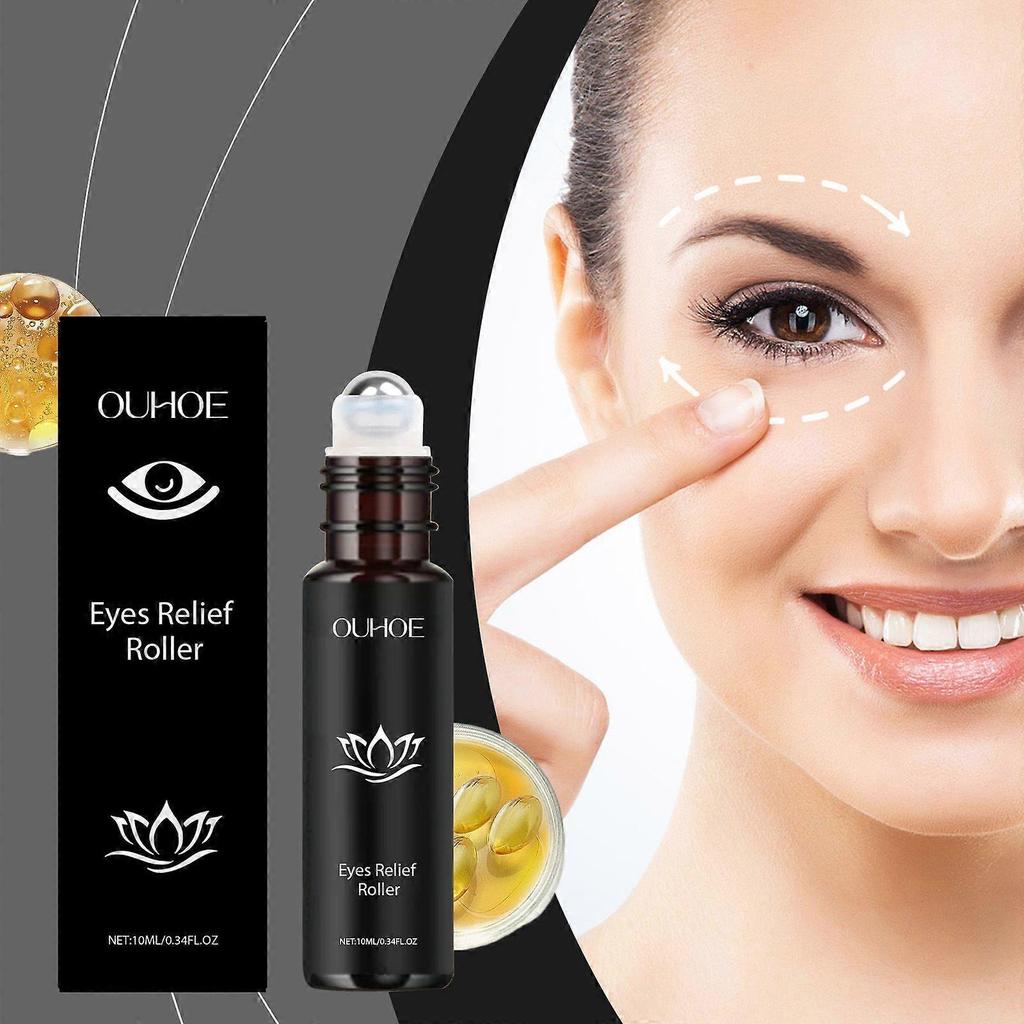 Ouhoe Eye Ball Essential Oil Gentle Moisturizing Hydrating Brightening Eye Skin Care Massage Ball Essential Oil