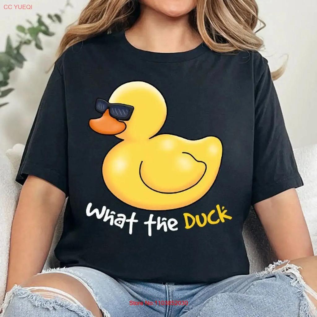 Cool Duck T Shirt Cute Gift Funny Animal Sweater Farm Sweat Sarcastic Vintage Homme Graphic Streetwear Designer Clothes