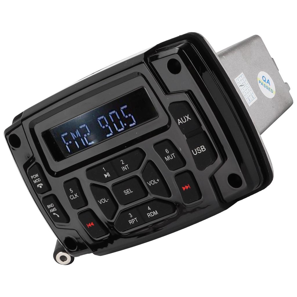 Bluetooth MP3-плеер USB-радио Звуковая система IP66 Водонепроницаемая для ванной комнаты Лодка Яхта Автомобиль Мотоцикл