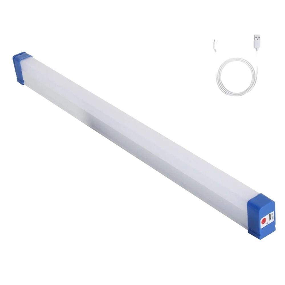 Solar Camping Lamp Long Strip Night Market Lampu Portable LED Tube Fishing