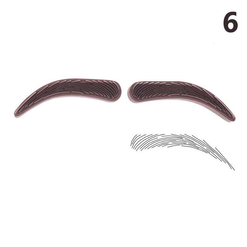 1 пара для начинающих, отработка линий бровей, трафарет для бровей, линейка, позиционирующий штамп, инструмент для начинающих, набор для ленивых татуировок бровей