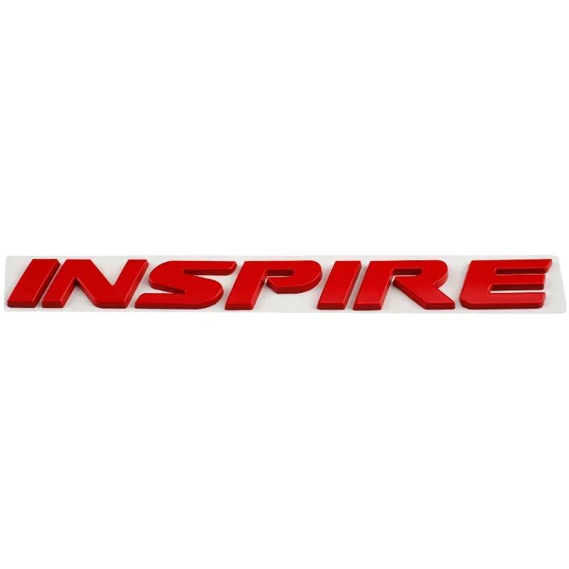 19.4cm Metal Car Sticker Side Fender Badge Styling for Honda INSPIRE Logo 2025 2017 2020 Rear Tailgate Emblem Decals Accessories air256