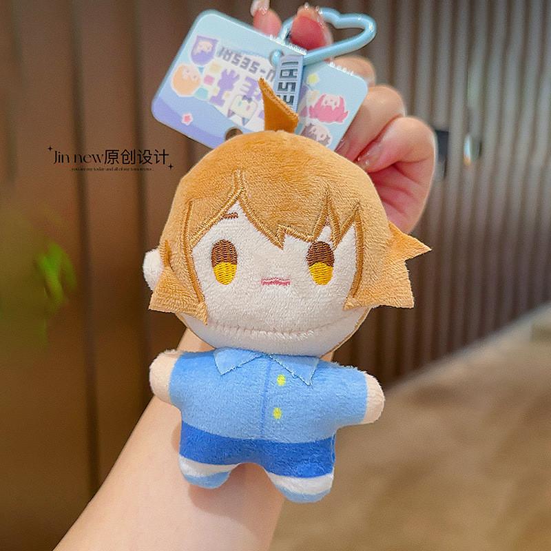 Плюшевый брелок с мультяшными персонажами, подвеска-мягкая кукла, украшение для рюкзака, подарок