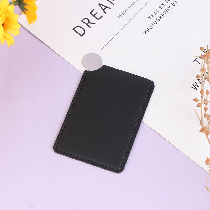 Portable Mini Stainless Steel Unbreakable Makeup Pocket Mirror Cosmetic Mirror
