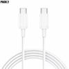 Кабель USB-C - Google - Комплект из 2 шт. - 1 м - Белый - Быстрая зарядка