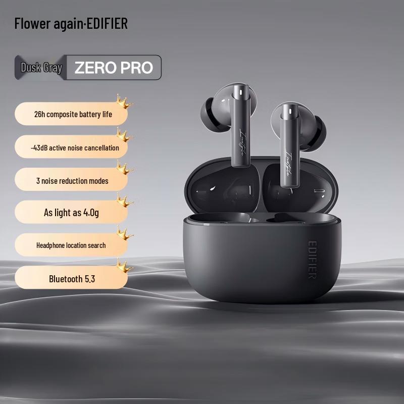 Edifier Беспроводные наушники Zero Pro True Wireless с активным шумоподавлением