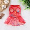 Small Dog Butterfly Princess Dress Lightweight Mesh Summer Cute Teddy Pet Coat for Cats and Dogs Spring Summer New Dog Clothes
