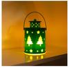 Nordic Christmas LED Lantern Ornaments - Creative Candle Lamp Decorations