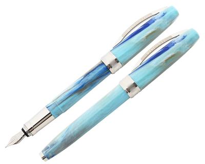 Перьевая ручка VISCONTI Van Gogh Self Portrait Sky Blue CT Medium Point M Двойного назначения