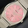 VINTAGE HMT KOHINOOR HAND-WINDING INDIAN MENS PINK COLOR DIAL WATCH A702060-5 R208-a702060