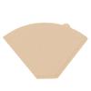 Bestco Eco-Friendly Coffee Paper Filters, 103 Trapezoid, 4-7 Cups, 100 Filters Per Pack, Brown, MA-423