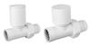 Decorative Radiator Set Type ZGB30WH, Straight, White