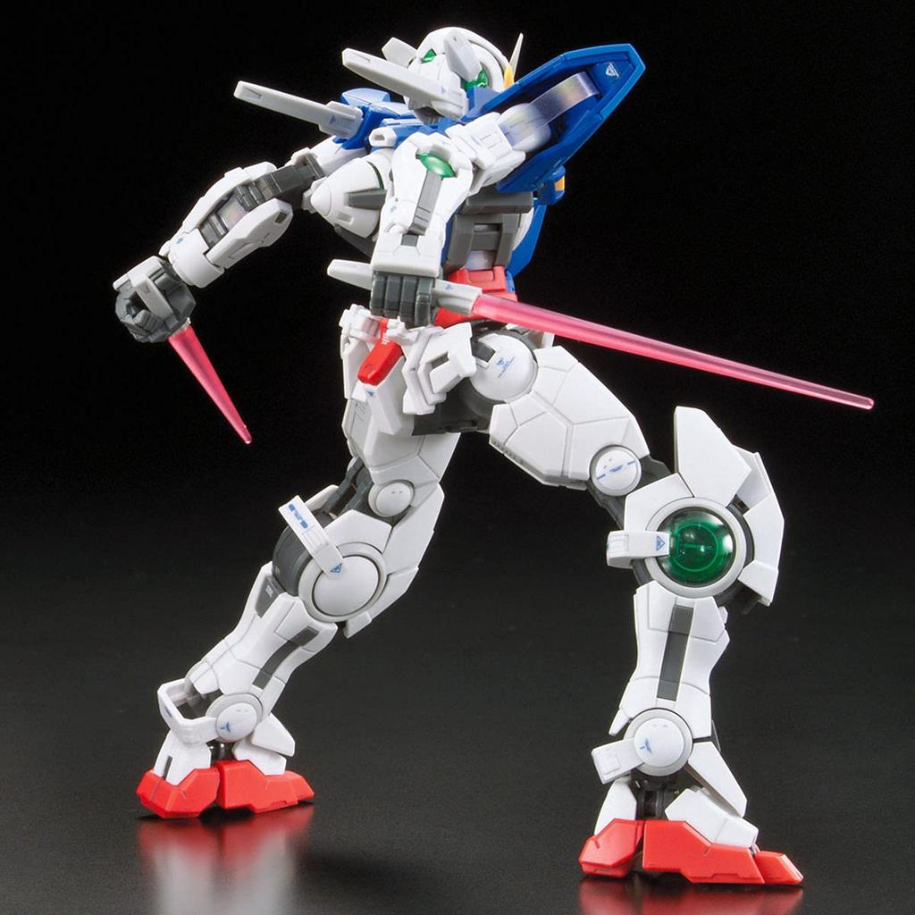RG Mobile Suit Gundam 00 Gundam Exia Scale Plastic Model GN-001 1/144 Color-coded