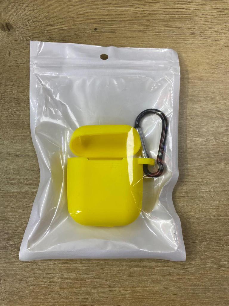 Радужный силиконовый защитный чехол для AirPods 3 с крючком