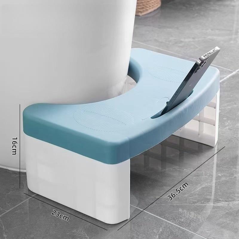 Toilet Squatty Step Stool Anti-slip Bathroom Footstool Household Potty Squat Aid Helper For Woman Men Old People