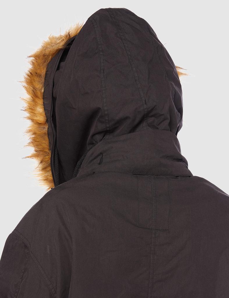 Houston Large Men's M-65 Parka, Black,