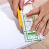 Rectangle Sewing Ruler Transparent Tailor Ruler Clothing Cutting Quilting Ruler  Dressmaker
