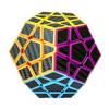 Наклейка из углеродного волокна Megaminxeds Magic Cube Puzzle 3x3 Megaminx Speed ​​Cube Головоломка в подарок Развивающая игрушка для детей