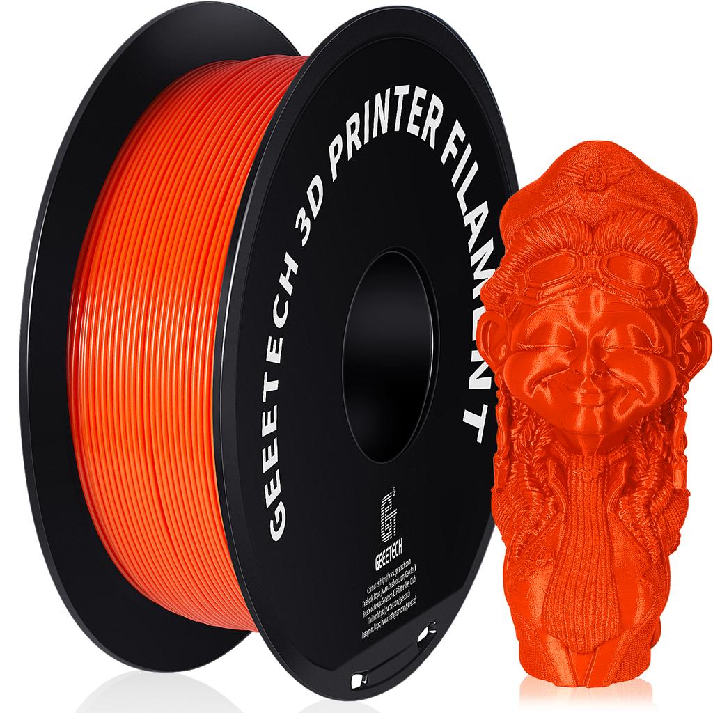 GEEETECH 1kg 1.75mm 1KG(2.2LBS) Pure PETG, 3D Printer Filament, Vacuum Packaging, Tangle-Free, 3D Printing Materials
