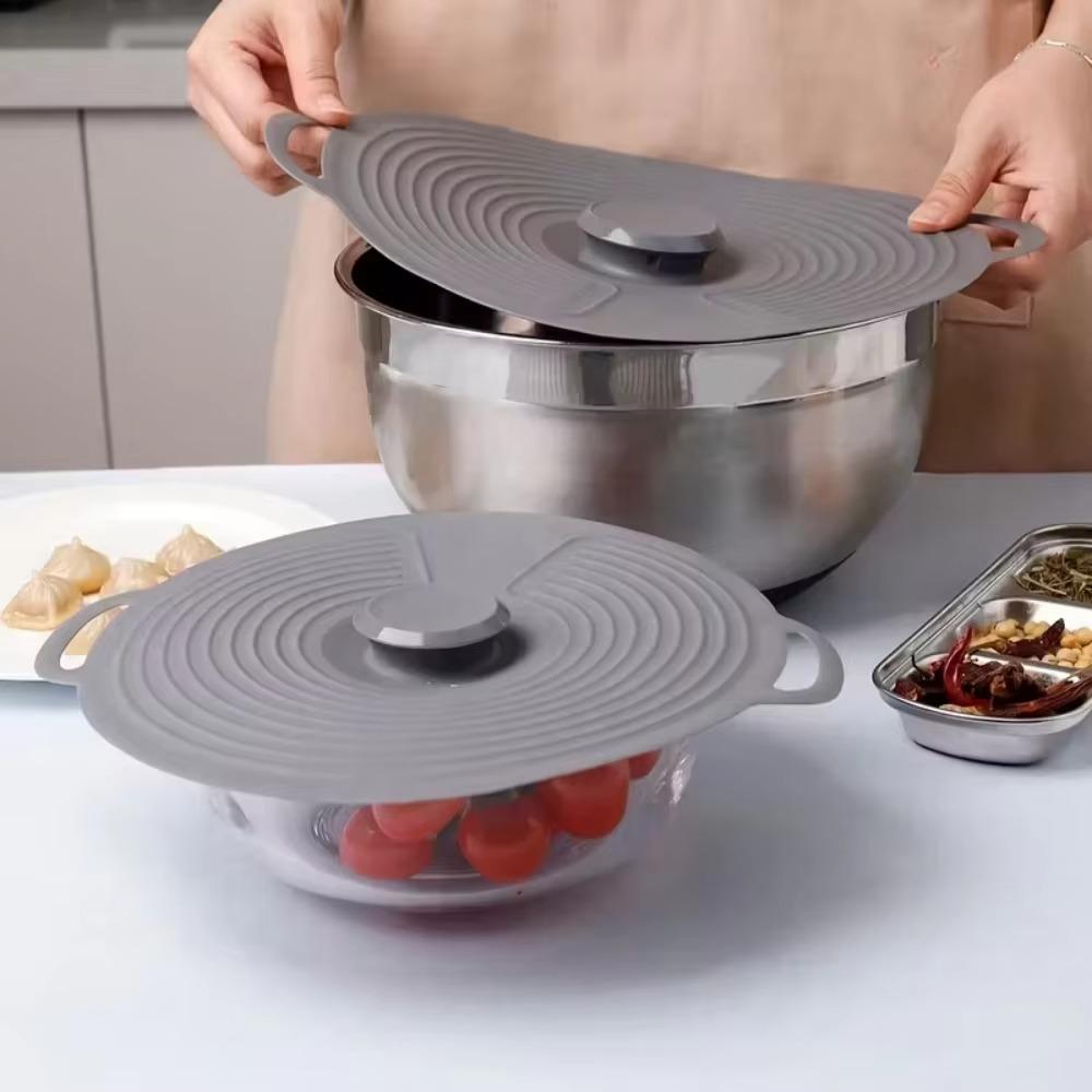 Anti Splatter Microwave Splash Lid Dust-proof Pot Cover Practical Bowl Lid Food Preservation