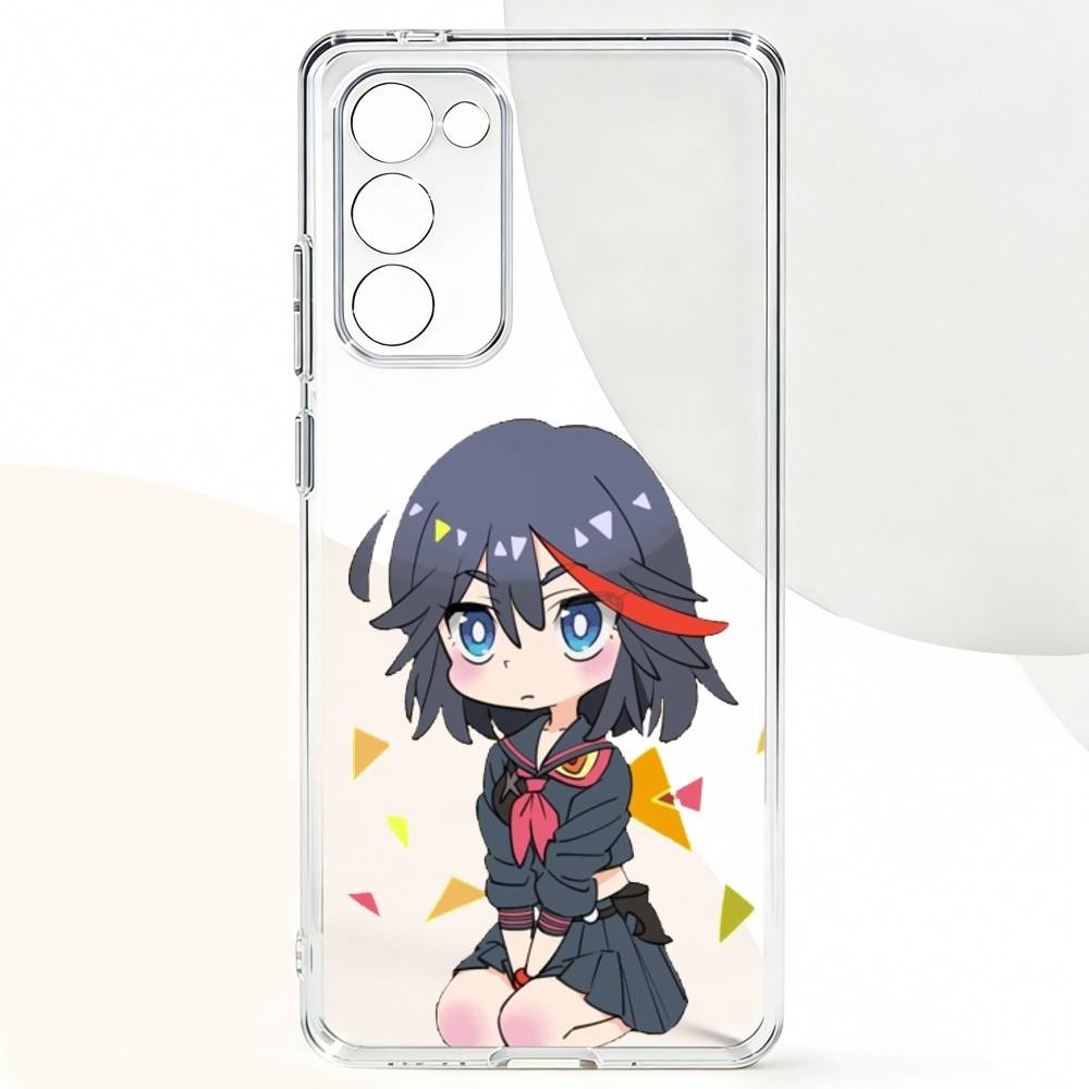 Anime R-Ryuko M-Matoi Phone Case For Samsung Galaxy A91,80,73,72 ,71,53,52,32 ,31,22,21s,20,Transparent Case