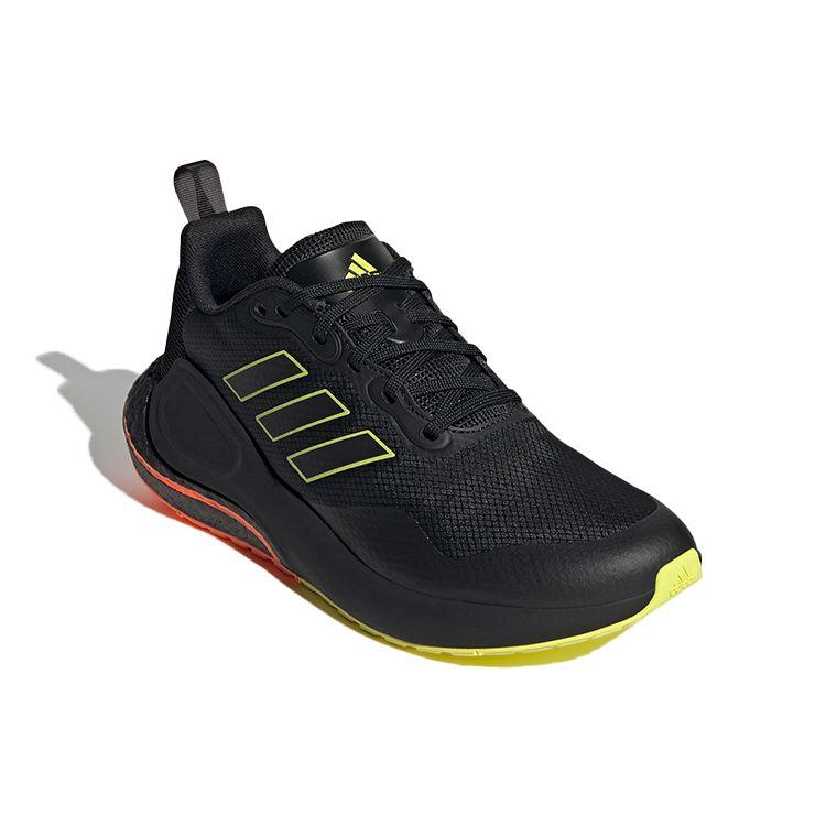 adidas Alphalava Удобная спортивная ткань Износостойкие Нескользящие Низкие Повседневные Кроссовки для бега Унисекс Кроссовки Черный Оранжевый GW2573