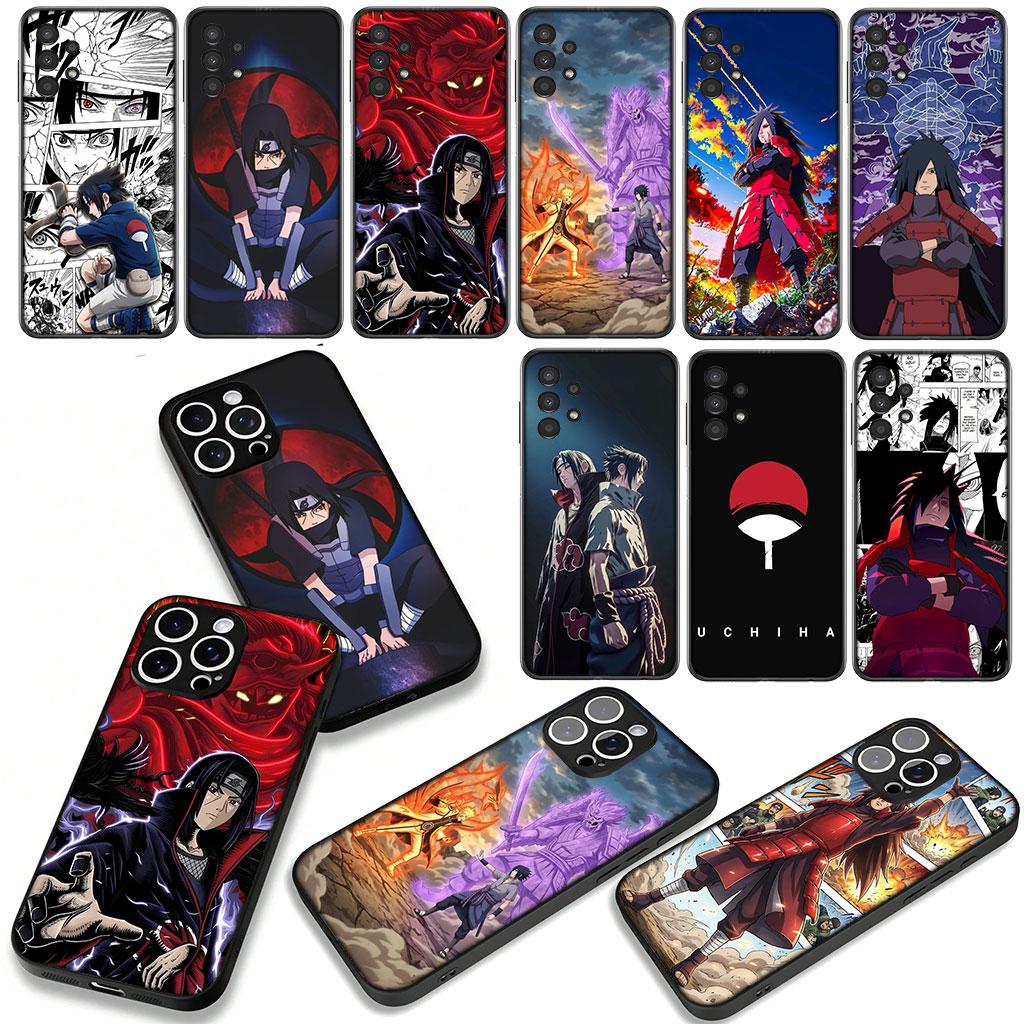 Itachi Narutos Sakura Uchiha Madaras Phone Cover for Apple iPhone 17 16 11 Pro XS Max XR 6 7 8 Plus 16E SE 2020 Air 5 SE2 Case